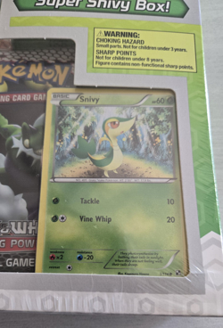 Pokemon Black & White BW Emerging Powers Sealed Super Snivy Starter Figure Box - Image 4