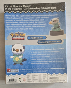 Pokemon TCG Black White BW Emerging Powers Outstanding Oshawott Figure Box 2011 - Image 2