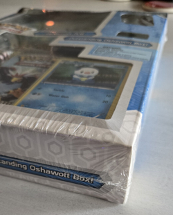 Pokemon TCG Black White BW Emerging Powers Outstanding Oshawott Figure Box 2011 - Image 4