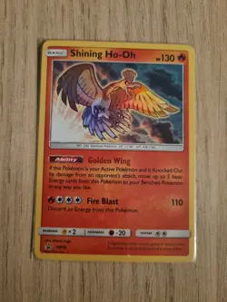 Shining Ho-Oh Sm70 Black Star Promo Pokemon TCG NM - Image 1