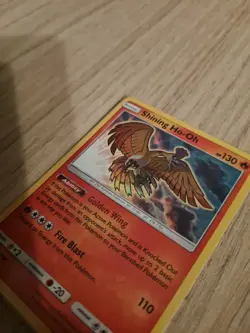 Shining Ho-Oh Sm70 Black Star Promo Pokemon TCG NM - Image 2