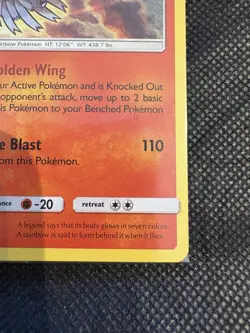 SEALED Shining Ho-Oh #SM70 Pokemon TCG Sun & Moon Shining Legends Promo - Image 3