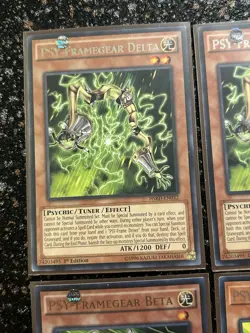 Yugioh 2x Psy-Framegear Delta HSRD 1st + Beta and Gamma - Image 2