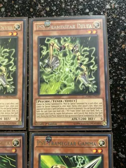 Yugioh 2x Psy-Framegear Delta HSRD 1st + Beta and Gamma - Image 3