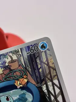 Pokemon TCG Squirtle Stellar Crown Illustration Rare Holo Card 148/142 Sv07 - Image 3