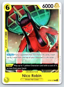 One Piece - OP09-107 - Nico Robin - R - US Seller - Image 1