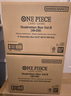 One Piece Illustration Box Vol.5/Vol.6 (IB-05/IB-06) 2x Factory Sealed Cases - Image 1