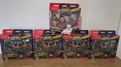 Set Of 5 Pokemon TCG Mega Battle Deck (Mega Gengar ex) Factory Sealed Diancie EX - Image 1