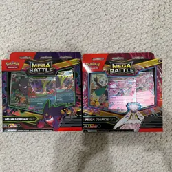 Pokemon TCG Mega Gengar EX and Mega Diancie EX Battle Decks - Set of 2 - Sealed - Image 1