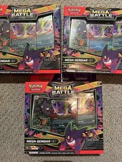 Pokemon TCG Mega Battle Deck (Mega Gengar ex) Factory Sealed Brand New LOT Of 3 - Image 1