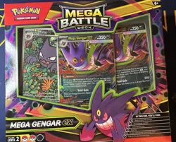 Pokemon TCG Mega Battle Deck (Mega Gengar ex) Factory Sealed Brand New LOT Of 3 - Image 2