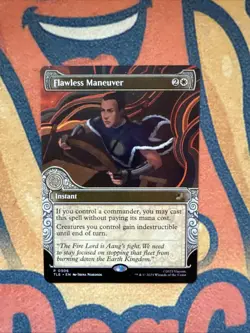 Flawless Maneuver Showcase Promo NM - MTG Avatar Eternal Legal TLE 0306 - Image 1