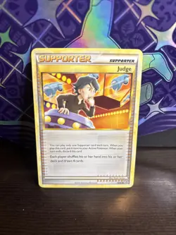 Judge 78/95 Pokemon Uncommon Unleashed Card LP - Image 1