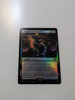 MTG - Isildur's Fateful Strike (Foil) - Lord of The Rings NM/M Condition - Image 1