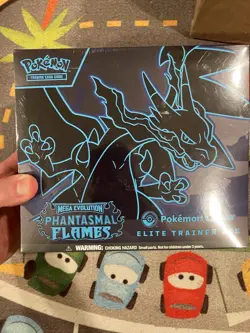 Pokemon TCG Phantasmal Flames ETB Pokemon Center Elite Trainer Box NEW Sealed - Image 1