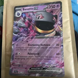 Banette EX 088/198 Jumbo Cards Holo Scarlet & Violet Pokemon TCG - Image 1