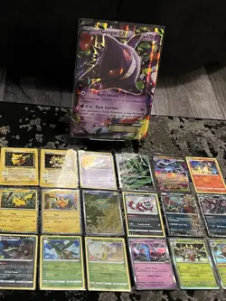 Jumbo Size Gengar Ex An Pokemon Cards L/P - Image 1