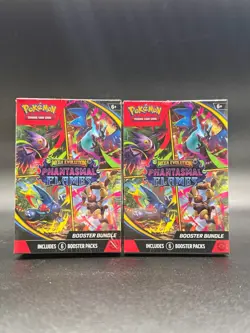 Pokemon Phantasmal Flames Mega Evolution Booster Bundle x2 - Brand New/Sealed - Image 1