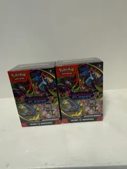 Pokemon TCG Mega Evolutions Phantasmal Flames Booster Bundle X2 SEALED (IN HAND) - Image 1