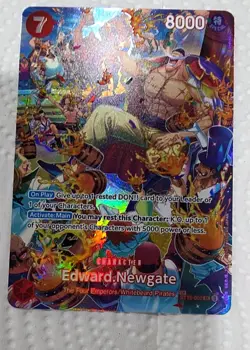 2024 One Piece TCG Edward Newgate ST15-002 Special art - Image 2