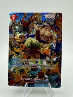 Edward.Newgate (SP) SR Royal Blood ST15-002 One Piece TCG English - Image 1