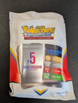 PokeRev Mega Bonus Mystery Pack Version 3.0 5 + 1 Pokemon - Image 1