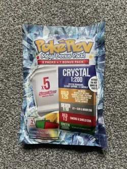 Pokerev Mystery Pack 8.0 Crystal - 5 Booster Packs + 1 Mega Bonus Pack - Sealed - Image 1