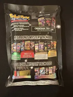 Pokerev Obsidian Pack 7.0 - 5 Pokemon Booster Packs + 1 Mega Bonus Pack! - Image 2