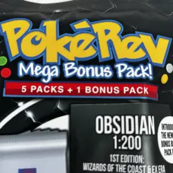 New Pokerev Obsidian Pack 7.0 - 5 Booster Packs + 1 Mega Bonus Pack Sealed - Image 4