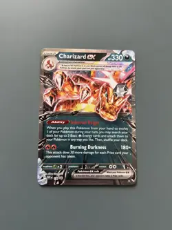 Pokemon TCG Black Star Promo: Charizard ex SVP196 Promo Standard Size Card - NM - Image 1