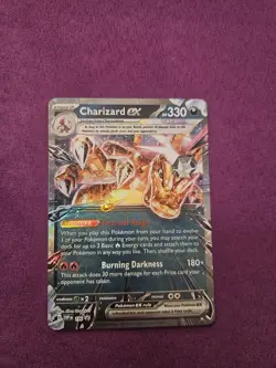 Pokemon TCG Black Star Promo: Charizard ex SVP196 Promo Standard Size Card - NM - Image 1