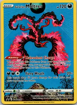 Galarian Moltres SWSH: Sword & Shield Promo Cards SWSH284 NM - Image 1