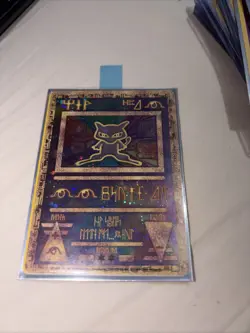 Pokemon TCG Ancient Mew Promo Card Holo Foil, Game the Movie 2000 Edition - Image 1