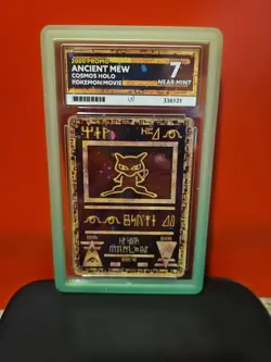 Ancient Mew Cosmos Holo Pokemon Movie 2000 Promo Card ACE 7 - Image 1