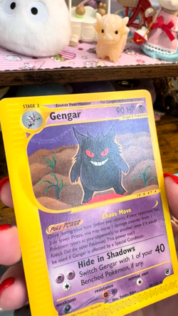 Pokemon TCG Gengar 48/165 Expedition 2002 Non Holo Regular: LP/NM. Ships Free! - Image 2