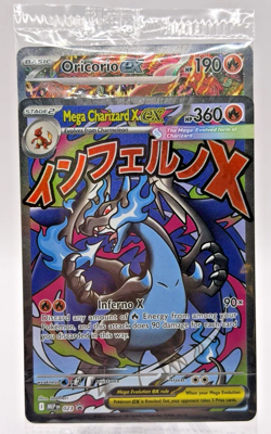 Pokemon TCG Mega Charizard X ex 023 Promo Sealed w/ Oricorio ex Phantasmal - Image 1