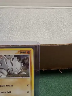 Pokemon TCG: Emerald Rhyhorn #62/106, Reverse Holo Stamped, LP - Image 3