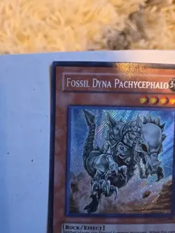 Yugioh Fossil Dyna Pachycephalo LODT-EN099 Unlimited Secret Rare NM - Image 2
