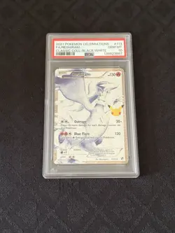 Pokemon TCG Reshiram 113/114 25th Anniversary Celebrations PSA 10 - Image 1