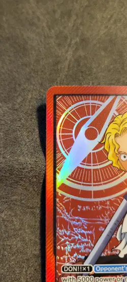 One Piece TCG Sabo Gold SP Leader OP05-001 English Anime 25th Collection - Image 4