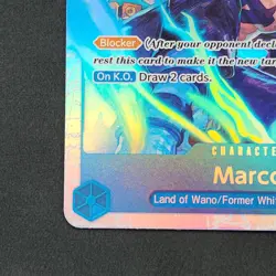 Marco PRB02-008 SR Super Rare The Best Vol.2 One Piece TCG English - Image 5