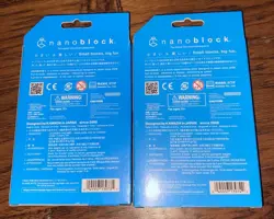 Pokemon Nanoblock Lot Of 2 Sets Charizard 008 & Snorlax 012 - Image 2