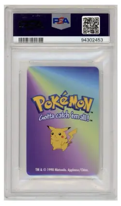 1998 KFC Pokemon Snorlax #143 PSA 10 LOW POP ULTRA RARE - Image 2