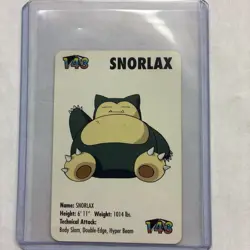 1998 KFC Snorlax #143 Card LP Pokemon TCG - Image 1