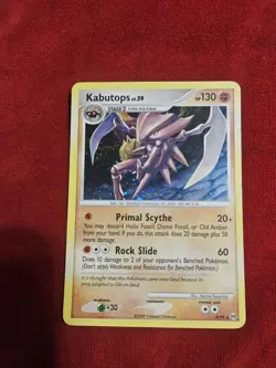 2009 Pokemon, Platinum Arceus, #4/99 Kabutops Lv. 59, Holo Rare - Image 4