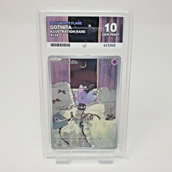 Gothita 124/086 Ace 10 White Flare Graded Pokemon Card Illustration Rare Holo - Image 1