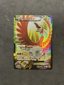 Pokemon TCG Ho-Oh EX 121/122! LP/MP Condition! See Description! - Image 1
