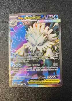 Mega Evolution Abomasnow ex Ultra Rare 157/132 Near Mint Pokemon TCG - Image 1
