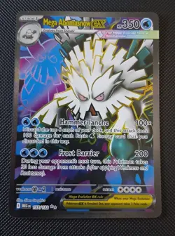 Mega Evolution Abomasnow ex Ultra Rare 157/132 Near Mint Pokemon TCG - Image 1