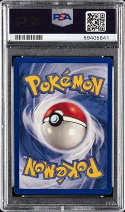 1999 POKEMON BASE SET UNLIMITED #30 IVYSAUR PSA 8 - Image 2